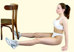 Упражнение для укрепления ног в калланетике