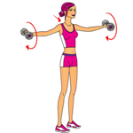 Упражнение 5 для красивой и упругой груди